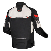 Jakna LS2 APEX muška crno belo crvena XL