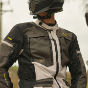Jakna LS2 NORWAY muška crno siva žuta 3XL