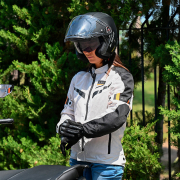 Jakna LS2 GARDA AIR ženska crno siva