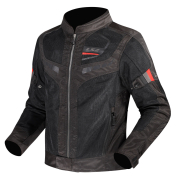 Jakna LS2 GARDA AIR muška crno crvena 4XL
