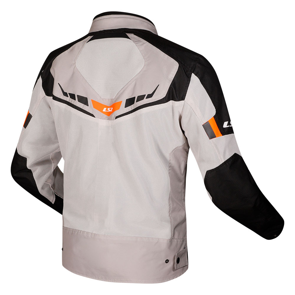Jakna LS2 GARDA AIR muška crno siva 4XL