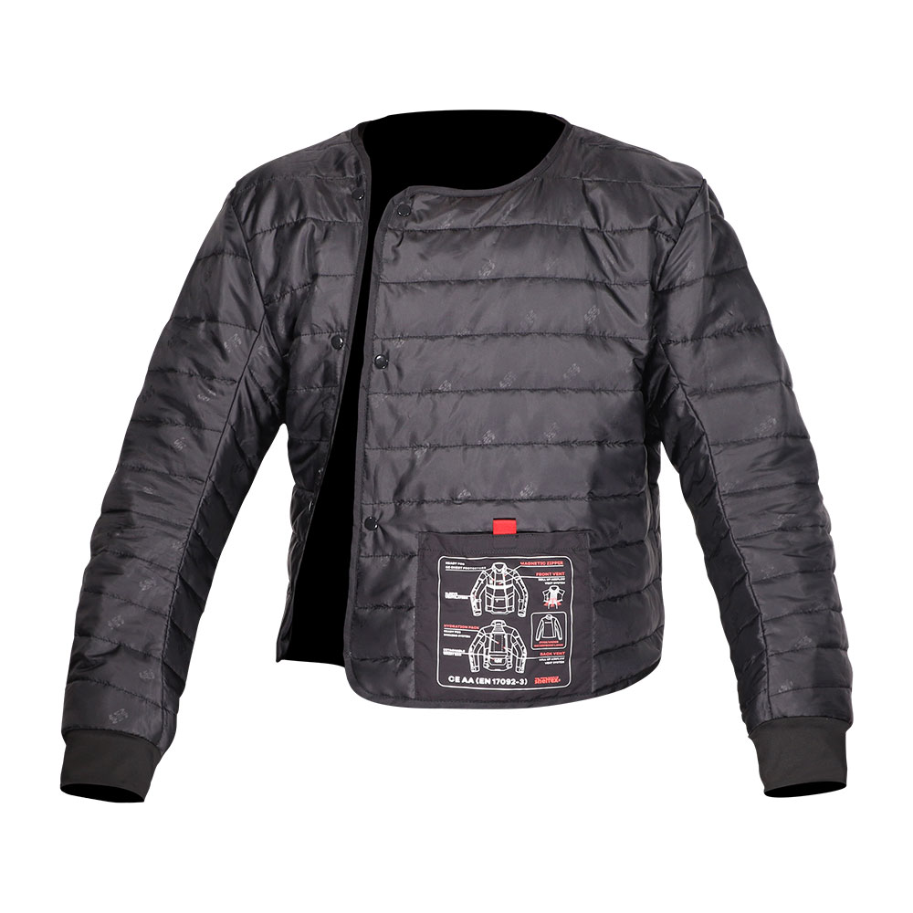 Jakna LS2 X-MASTER muška crno sivo crvena