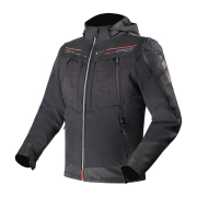 Jakna LS2 ZIRCONIUM EVO muška crno crvena XL