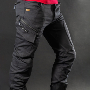 Pantalone LS2 STRAIGHT muške crno sive