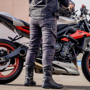 Pantalone LS2 STRAIGHT muške crno sive