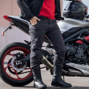 Pantalone LS2 STRAIGHT muške crno sive