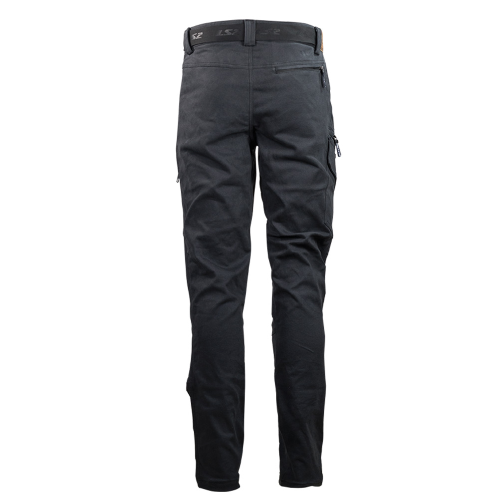 Pantalone LS2 STRAIGHT muške crno sive