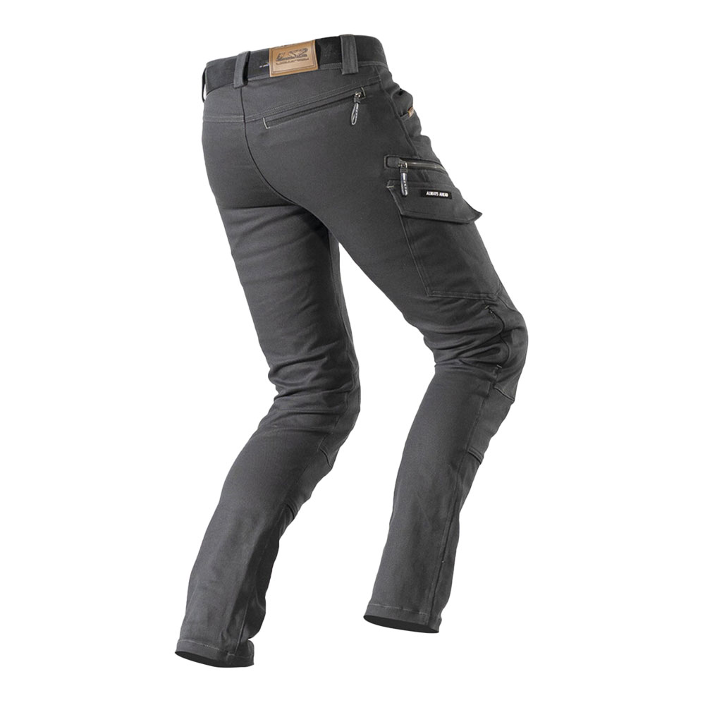 Pantalone LS2 STRAIGHT muške crno sive