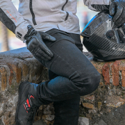 Pantalone LS2 BRADFORD JEANS muške crne 4XL