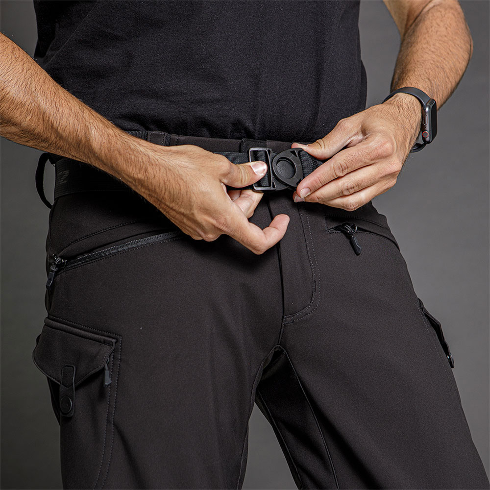 Pantalone LS2 DOUGLAS muške crne 5XL