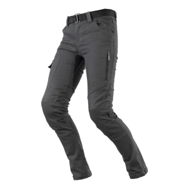 Pantalone LS2 STRAIGHT muške crno sive 4XL