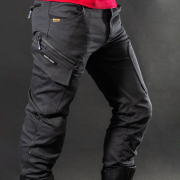 Pantalone LS2 STRAIGHT muške crno sive 4XL