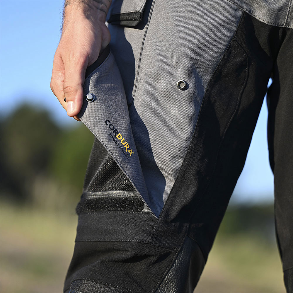 Pantalone LS2 APOLLO muške crno sive 4XL
