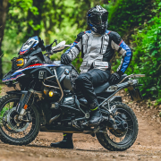 Pantalone LS2 TRAVEL REGULAR muške crno tamno sive XXL