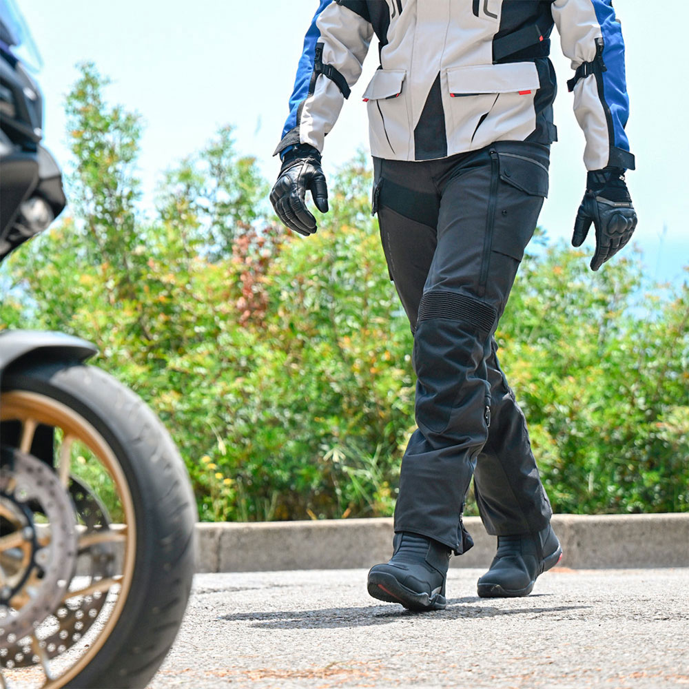 Pantalone LS2 TRAVEL SHORT muške crno tamno sive kratke M