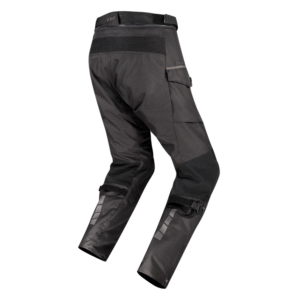 Pantalone LS2 TRAVEL LONG ženske crno tamno sive XXL