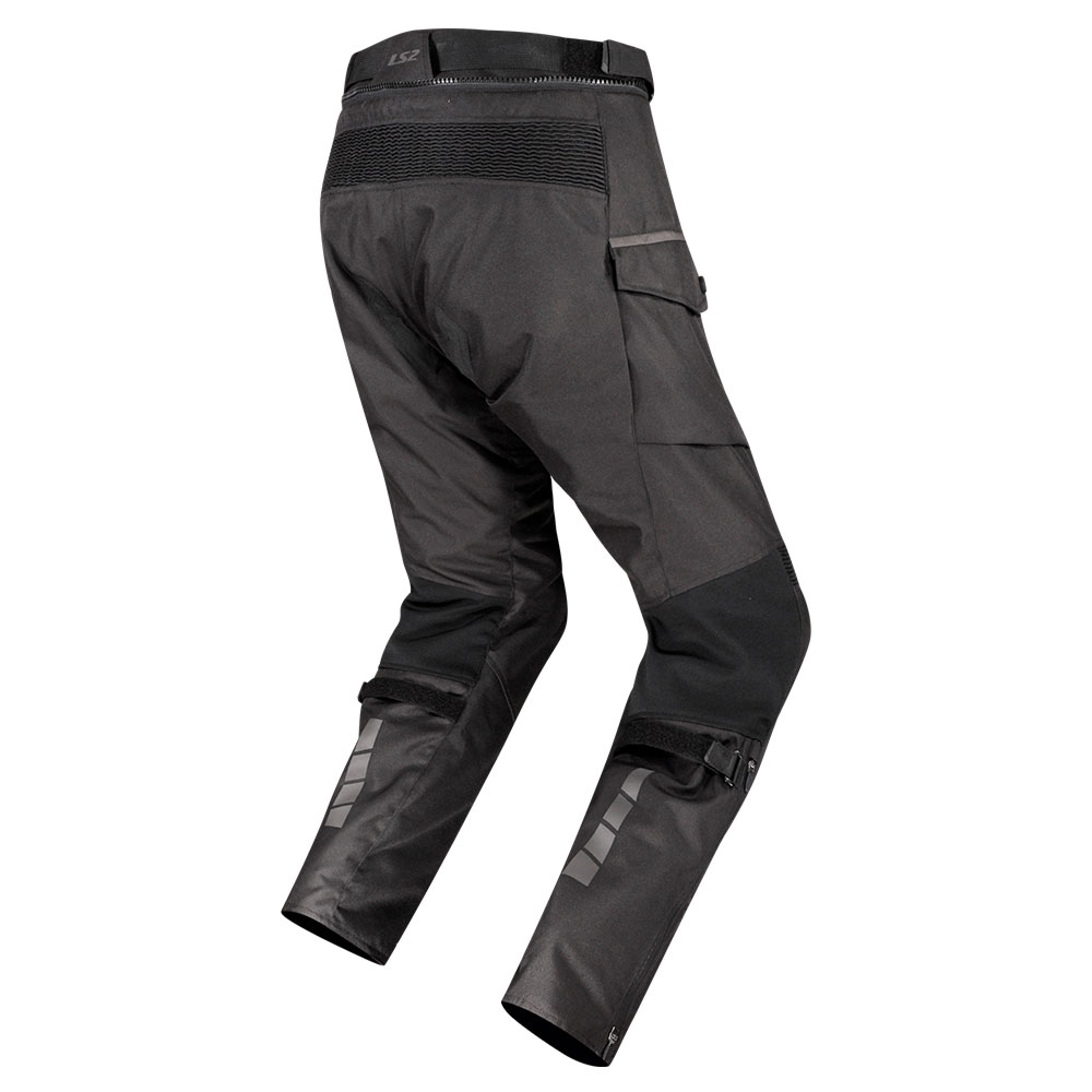 Pantalone LS2 TRAVEL SHORT ženske crno tamno sive kratke XL