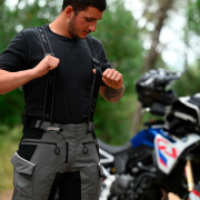Pantalone LS2 APOLLO muške crno tamno sive XXL