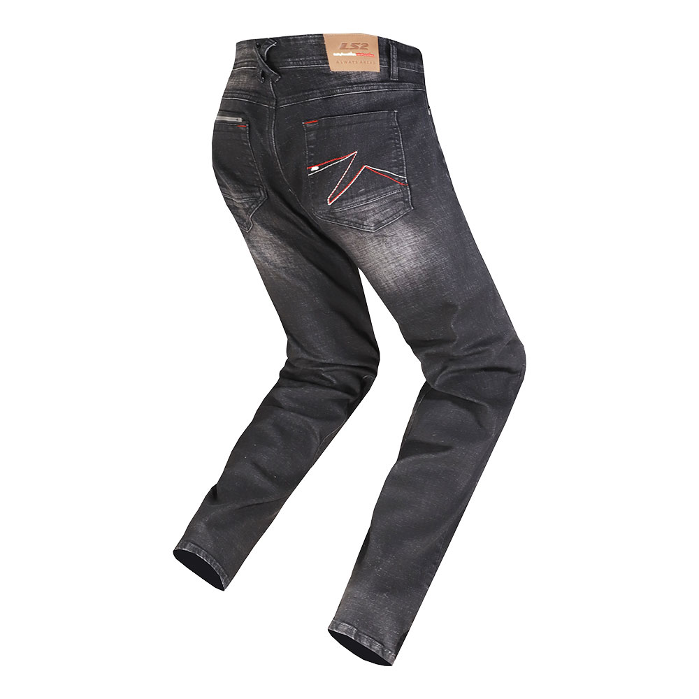 Pantalone LS2 DAKOTA JEANS muške crne