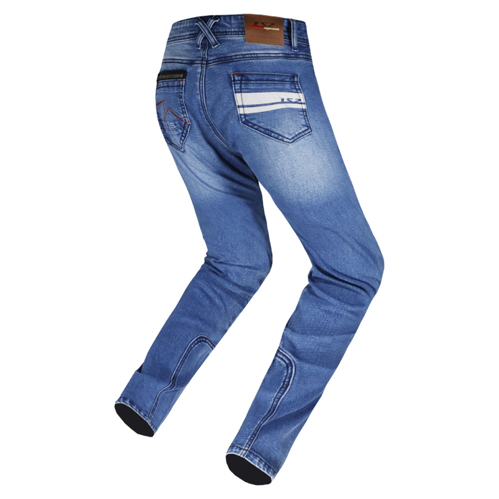 Pantalone LS2 DAKOTA EVO JEANS ženske plave S