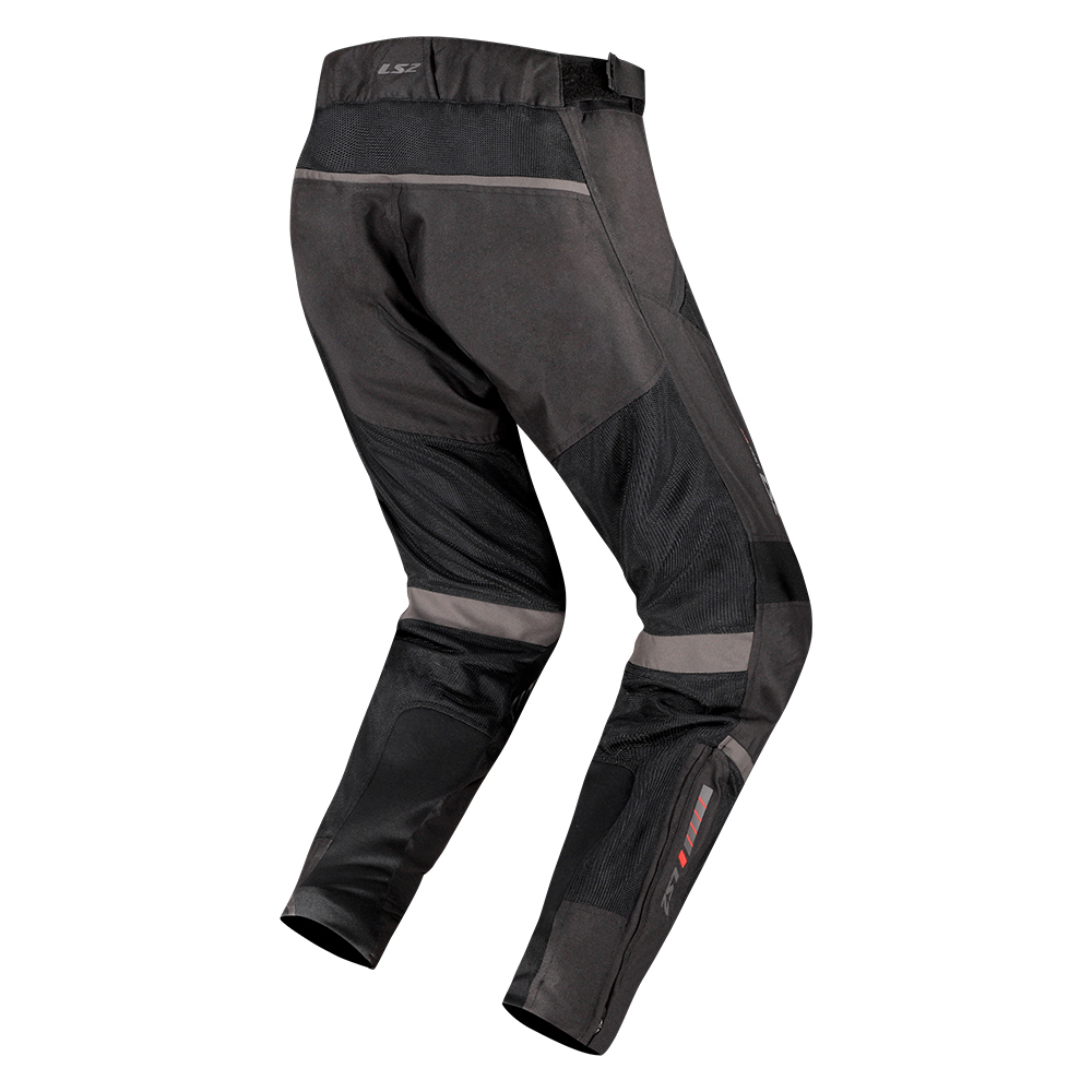 Pantalone LS2 COMO AIR muške crno tamno sive 5XL