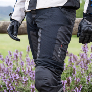 Pantalone LS2 COMO AIR muške crno tamno sive 5XL