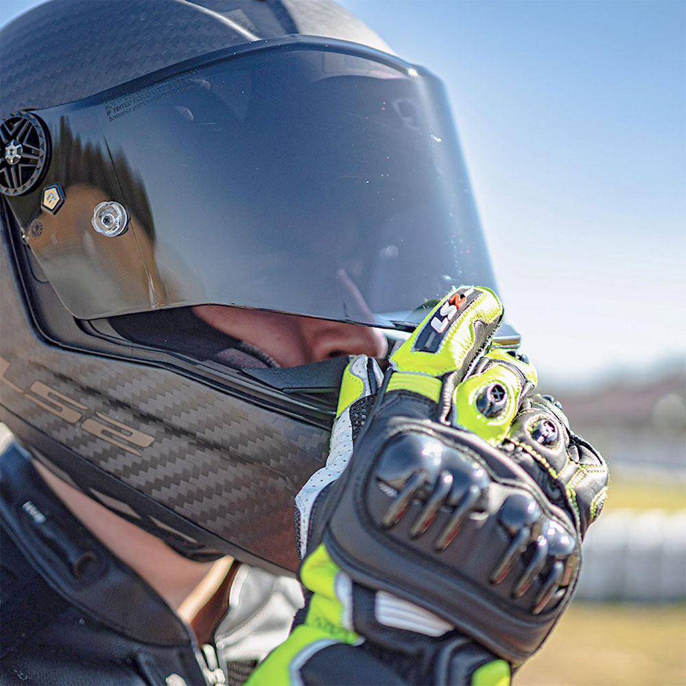 Rukavice LS2 SWIFT RACING crno žute