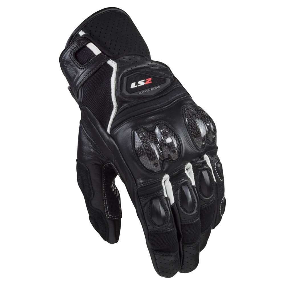 Rukavice LS2 SPARK 2 muške crno bele XL