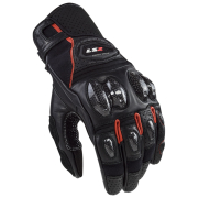 Rukavice LS2 SPARK muške crno crvene XL