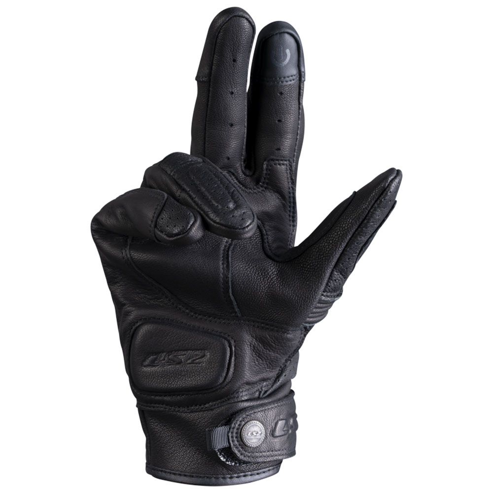 Rukavice LS2 DUSTER TOBACCO crne