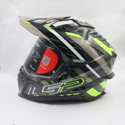 Kaciga LS2 Cross MX701 EXPLORER EDGE CARBON crno bela L OUTLET