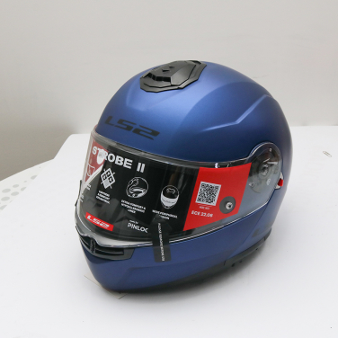 Kaciga LS2 Flip Up FF908 STROBE II mat plava XXL OUTLET