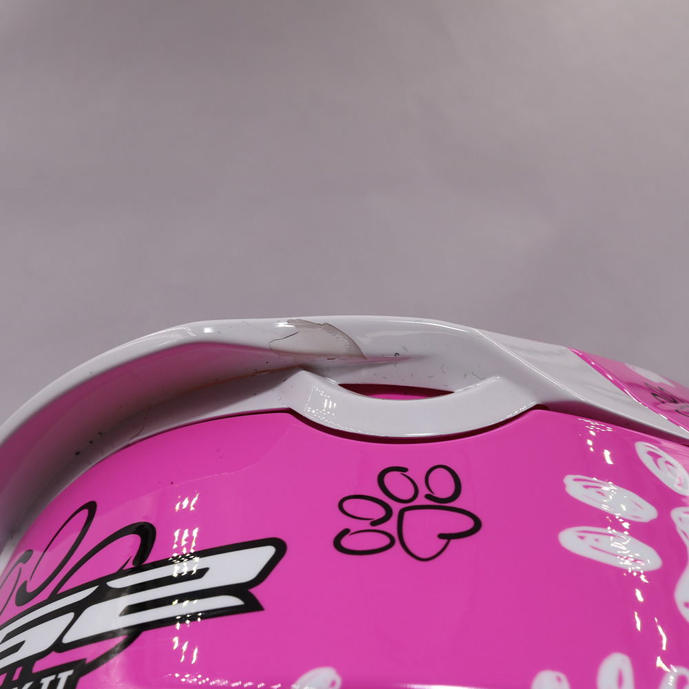 Kaciga LS2 Jet OF622 FUNNY II PAWS roza dečija L OUTLET