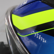 Kaciga LS2 Full Face FF353 RAPID II FLITZ žuto plava M OUTLET