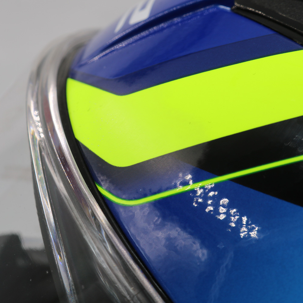 Kaciga LS2 Full Face FF353 RAPID II FLITZ žuto plava M OUTLET