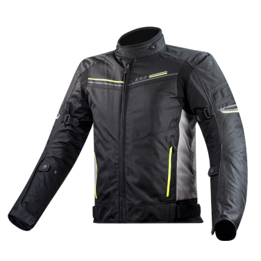 Jakna LS2 SHADOW muška crno titanium žuta L OUTLET