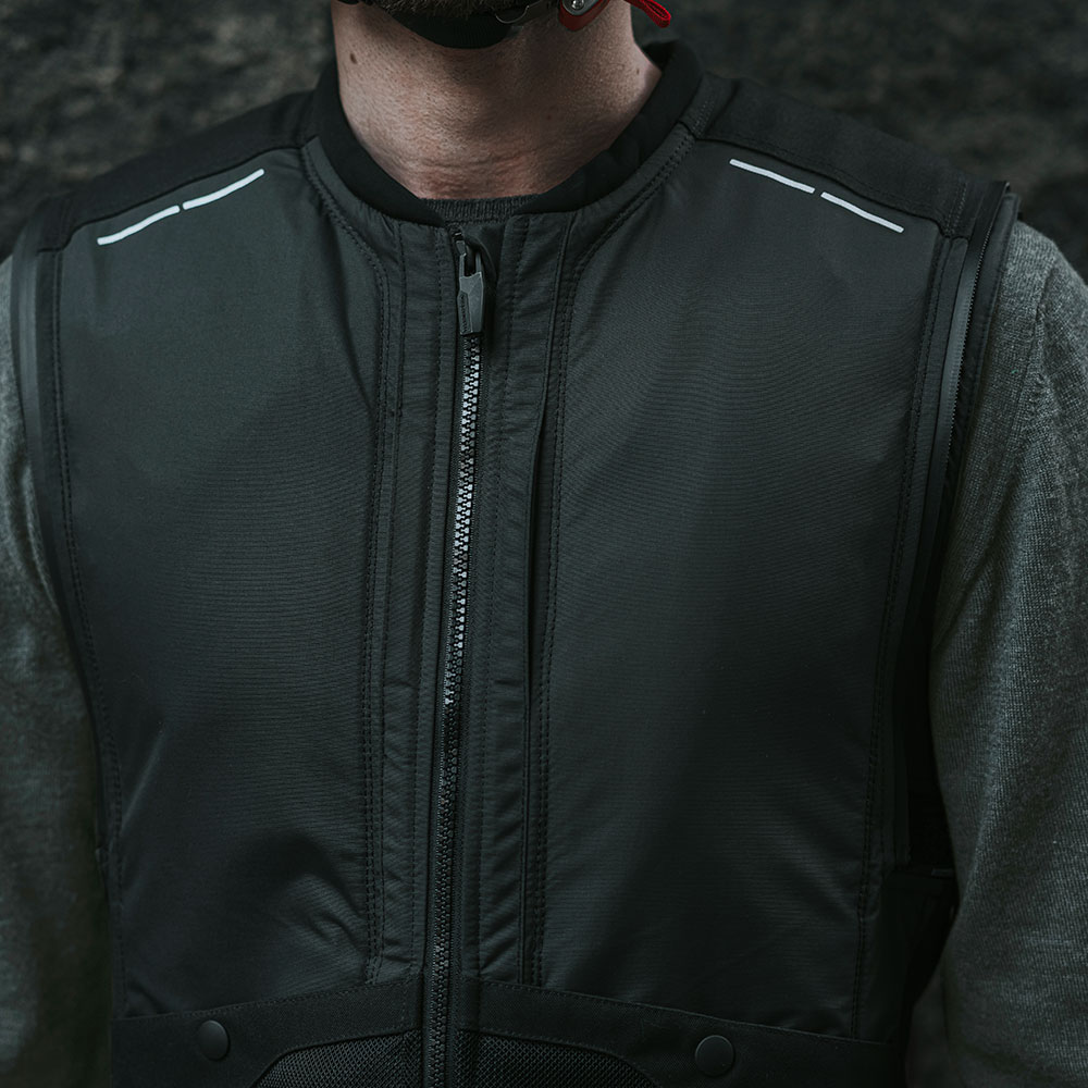 Jakna AIRSCUD GILET crna sa AIR BAG sistemom TUCANO URBANO