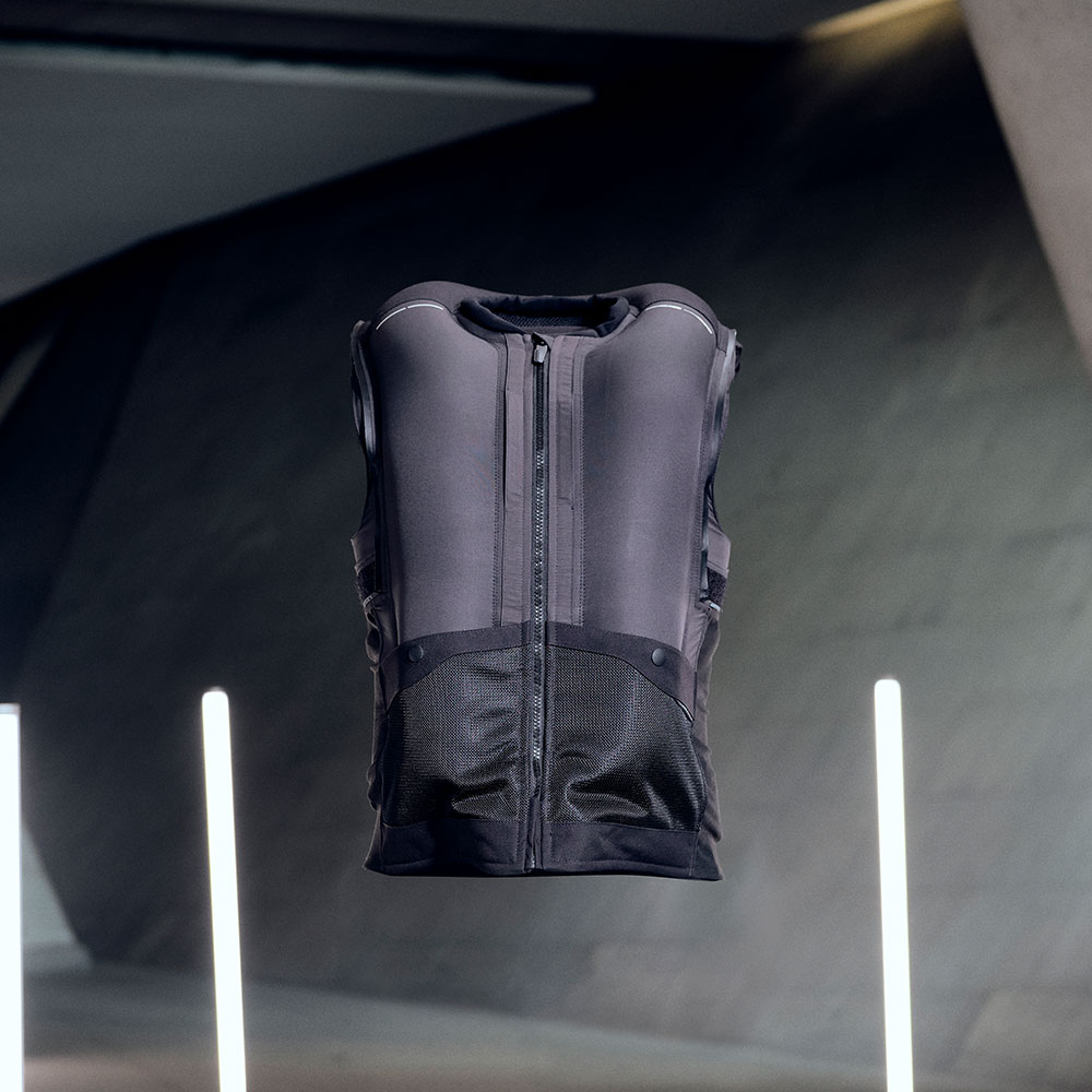 Jakna AIRSCUD GILET crna sa AIR BAG sistemom TUCANO URBANO