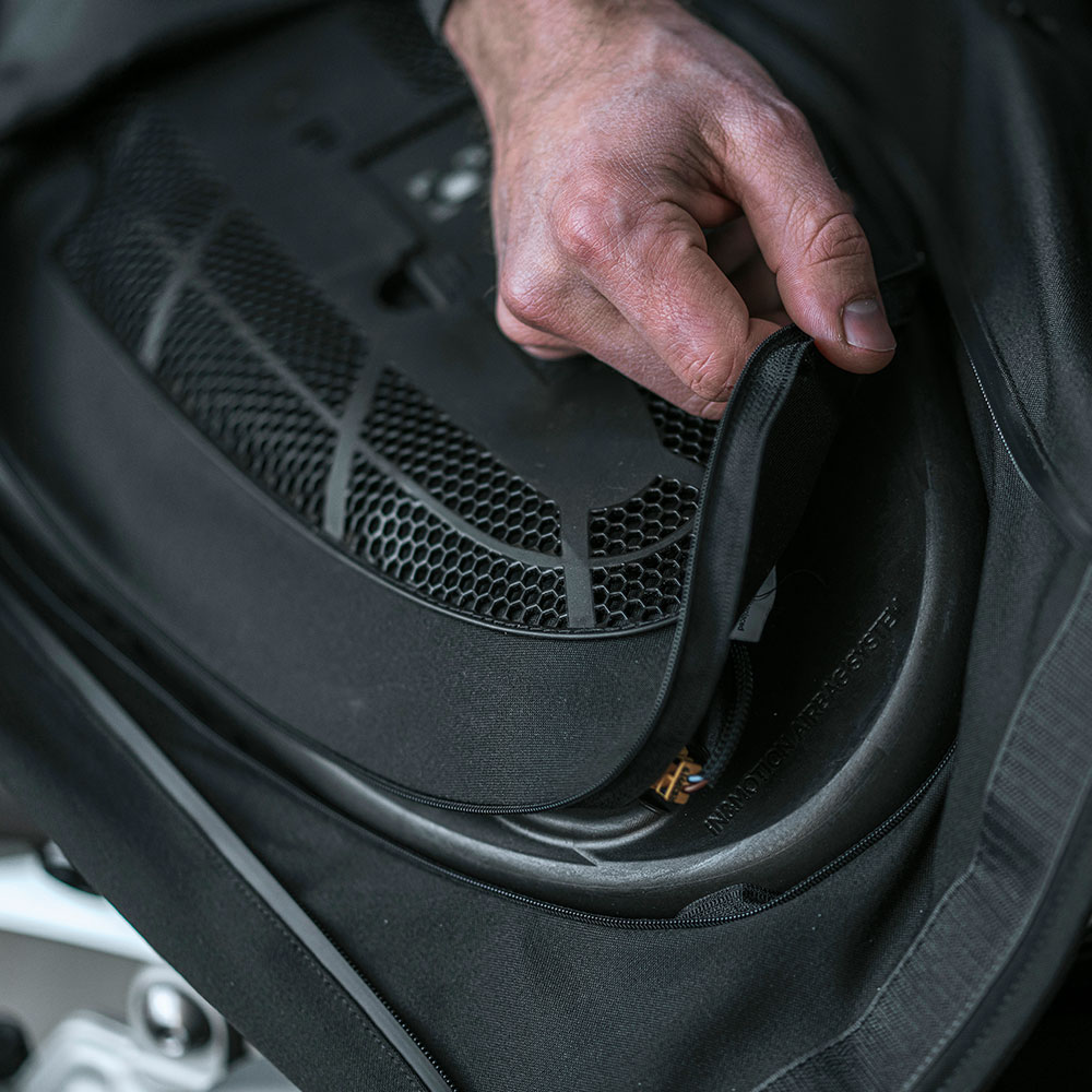 Jakna AIRSCUD GILET crna sa AIR BAG sistemom TUCANO URBANO