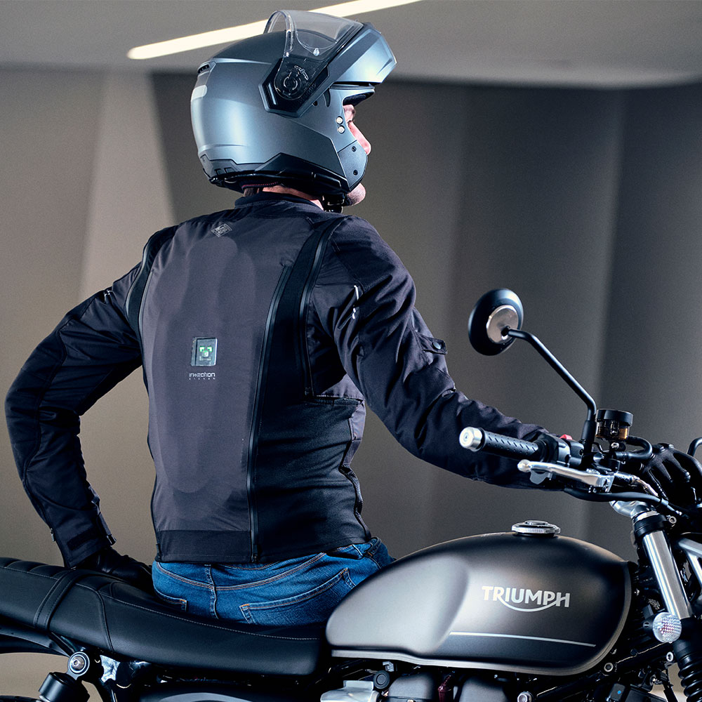 Jakna AIRSCUD GILET crna sa AIR BAG sistemom TUCANO URBANO