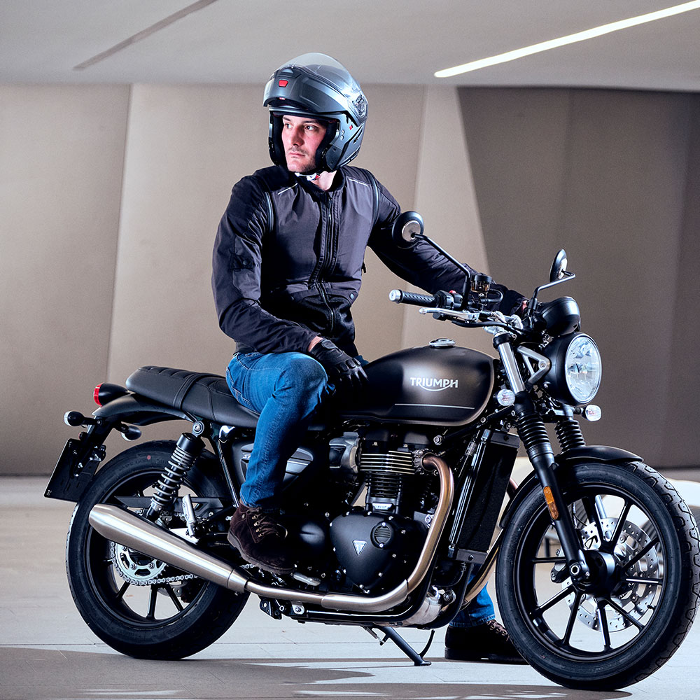 Jakna AIRSCUD GILET crna sa AIR BAG sistemom TUCANO URBANO