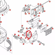 D-Ring za bravicu kofera GIVI E52 Z234A