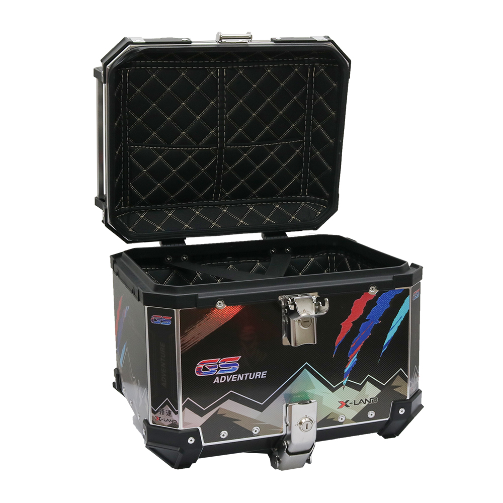 Centralni kofer X-LAND ALU crni ADVENTURE 45L
