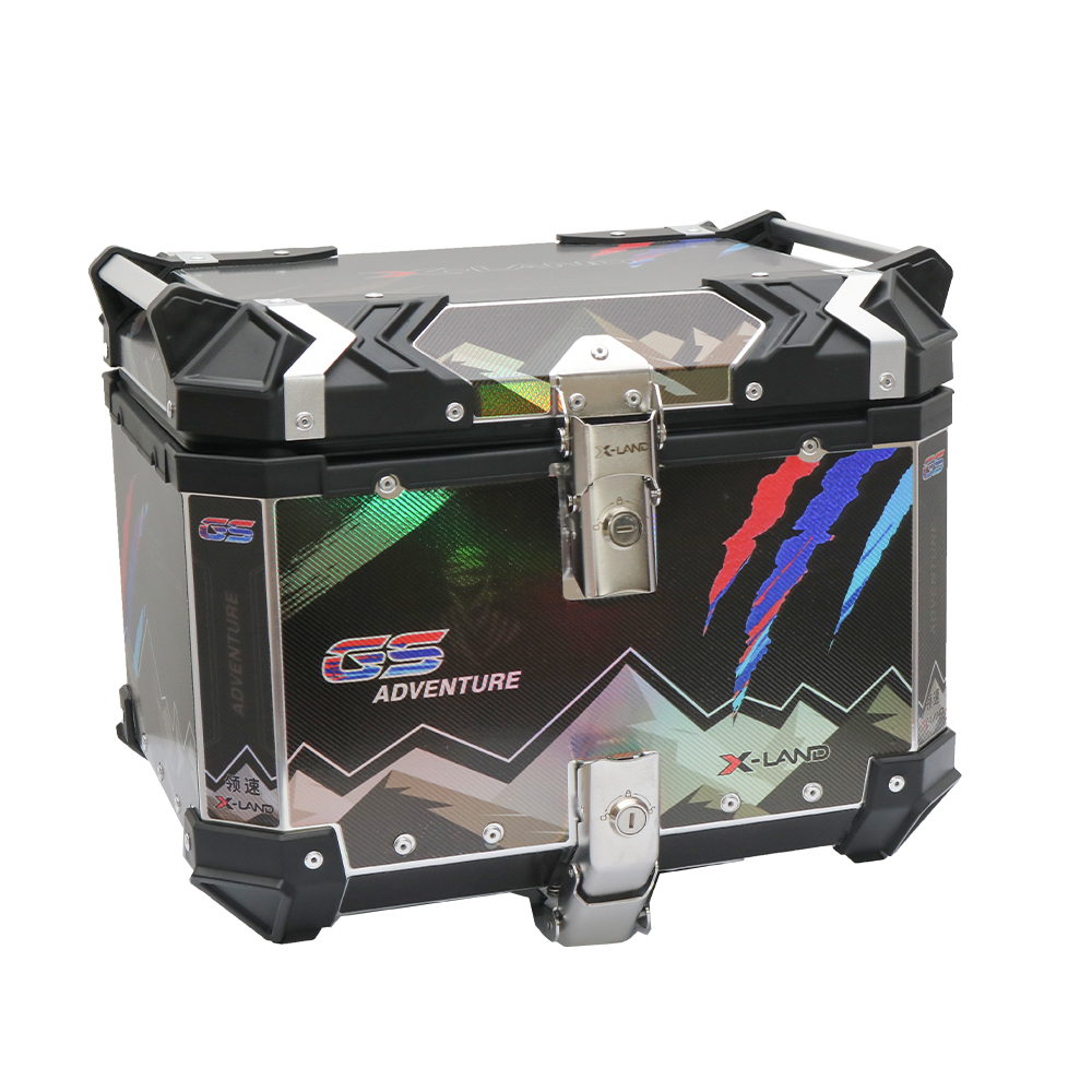 Centralni kofer X-LAND ALU crni ADVENTURE 45L