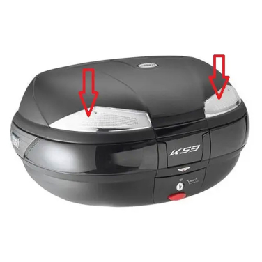 Katadiopteri kofera providni Kappa K53 Z950TR