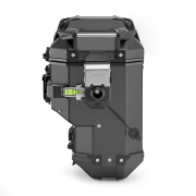 Bočni kofer GIVI TREKKER OUTBACK MONOKEY® CAM SIDE EVO SMART 33 BLACK LINE ALU crni desni 33L