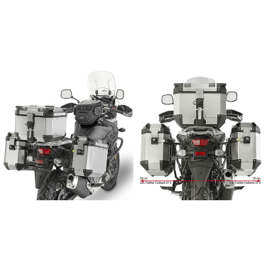 Nosač bočnih kofera GIVI Suzuki DL 650 V STROM (17-23) PL3112CAM