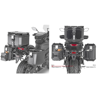 Nosač bočnih kofera GIVI Yamaha MT09 Tracer (21-23) PLO2159CAM