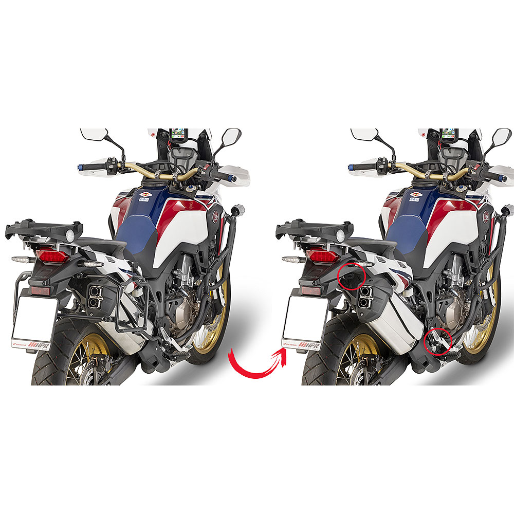 Nosač bočnih kofera GIVI Honda CRF 1000 Africa Twin (16-17) PLR1144