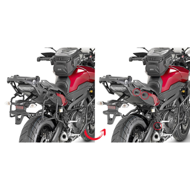 Nosač bočnih kofera GIVI Yamaha MT09 Tracer (15-17) PLR2122